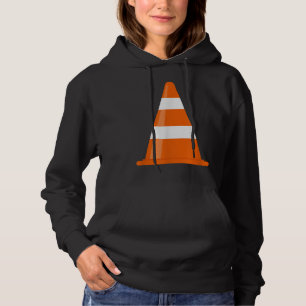 Funny Traffic Cone Costume Easy Simple Halloween C Hoodie