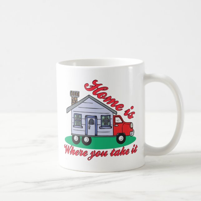 Funny Trailer Park Shirts und Geschenke Kaffeetasse (Rechts)
