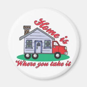 Funny Trailer Park Shirts und Geschenke Magnet