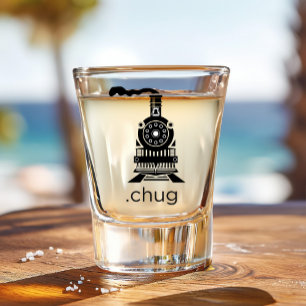 Funny Train Chug Choo Choo Schnapsglas