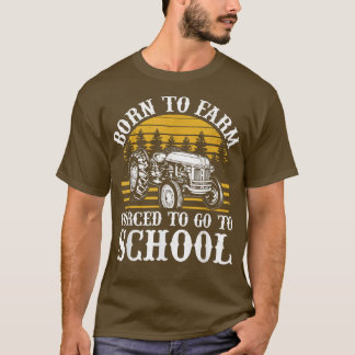 Funny Traktor Graphics Boys Bauer Farm Traktor T-Shirt