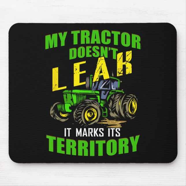 Funny Traktor - Mein Traktor läuft nicht aus Mousepad (Vorne)