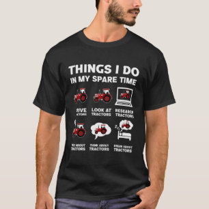 Funny Traktoren mehr als 6 Dinge, die ich in meine T-Shirt