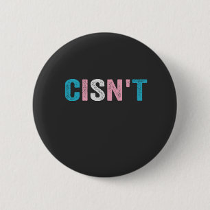 Funny Transgender Pride kann nicht LGBTQ Trans Fla Button