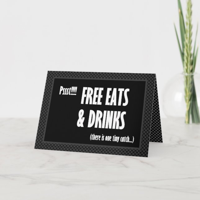 Funny Trauzeuge Einladung Kostenlose Küche (Vorderseite)