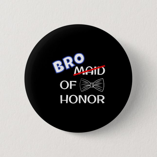 Funny Trauzeuge Wedching Matching Bachelor Party B Button (Vorderseite)