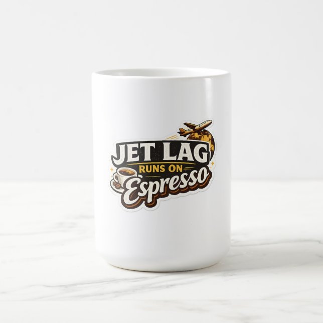  Funny Travel Coffee Lover Hat Kaffeetasse (Mittel)