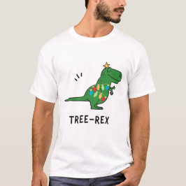 Funny Tree-Rex Weihnachten T-Shirt