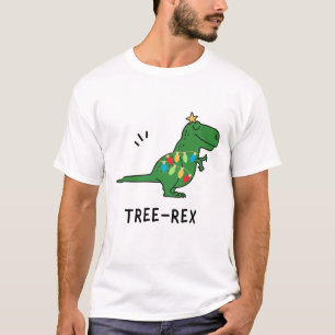 Funny Tree-Rex Weihnachten T-Shirt