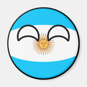 Funny Trending Geeky Argentinien Landschaft Magnet