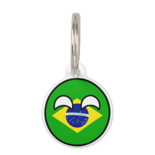 Funny Trending Geeky Brasilien Landschaftsball Tiernamensmarke