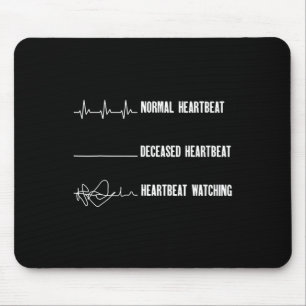 Funny Trending Gift Tee Shirt Uni-Erwachsene Heart Mousepad