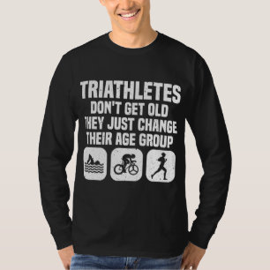 Funny Triathlon Design Männer Frauen Triathleten s T-Shirt