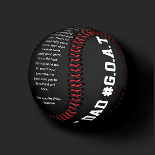 Funny Tribut an alle stolzen Baseball-Vater Baseball