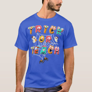 Funny Trick or lehrer Monsters Halloween Co T-Shirt