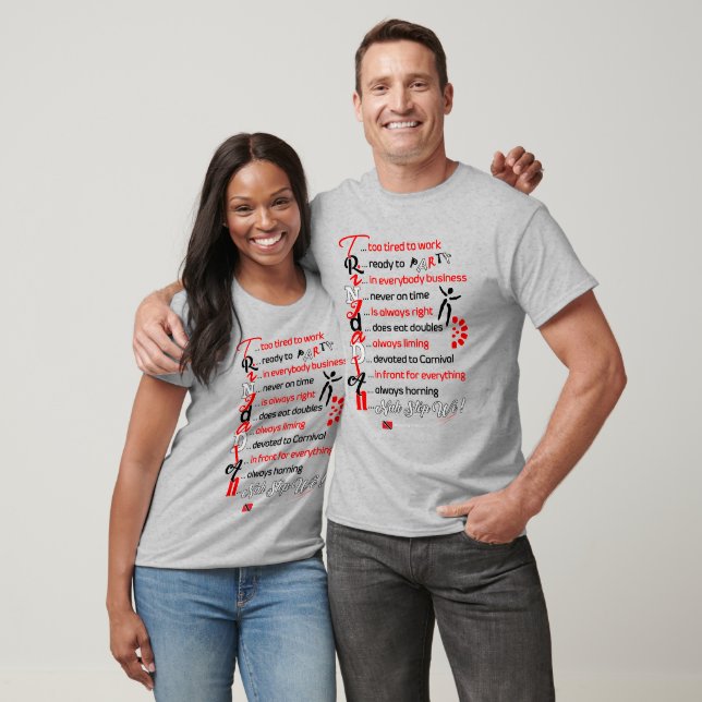 Funny Trini Beschreibung T-Shirt (Unisex)