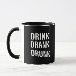Funny Trinken Redewendungen über Whiskey trinken Tasse