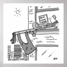 Funny Trombone Player Musician Poster