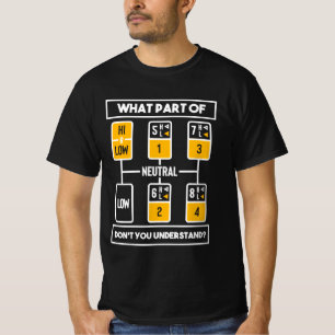 Funny Truck Fahrer Geschenk 18 Geschwindigkeit, wa T-Shirt
