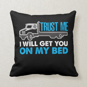 Funny Truck Fahrer Geschenkgutschein Trucker Vater Kissen