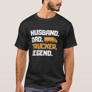 Funny Trucker Art für Lkw-Fahrer Mann Vater T-Shirt