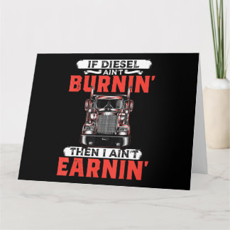 Funny Trucker Driver Trucking Männer Geschenk Karte