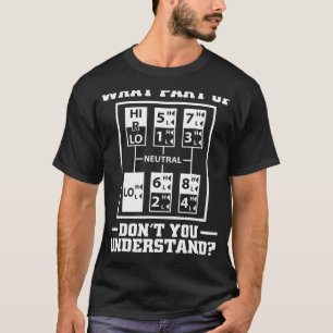 Funny Trucker for Men Women Truck Driver Handbuch T-Shirt