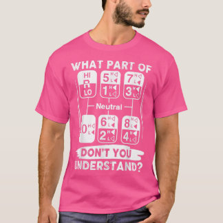 Funny Trucker T-Shirt Gearshift Truck T-Shirts für