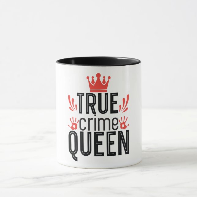 Funny True Crime Queen Tasse (Zentrum)