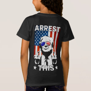 Funny Trump 2024 Festnahme Diese amerikanische Fla T-Shirt
