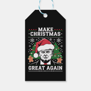 Funny Trump 2024 macht Weihnachten wieder großarti Geschenkanhänger