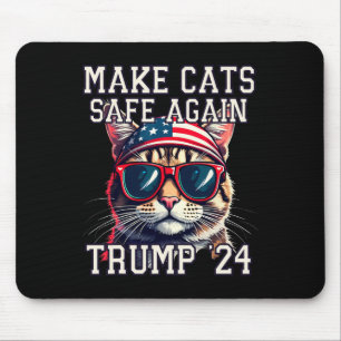Funny Trump 24 Präsident Debate Meme macht Cats zu Mousepad