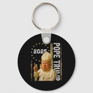 Funny Trump As Vatikan Church Pope Trump Funny Shi Schlüsselanhänger