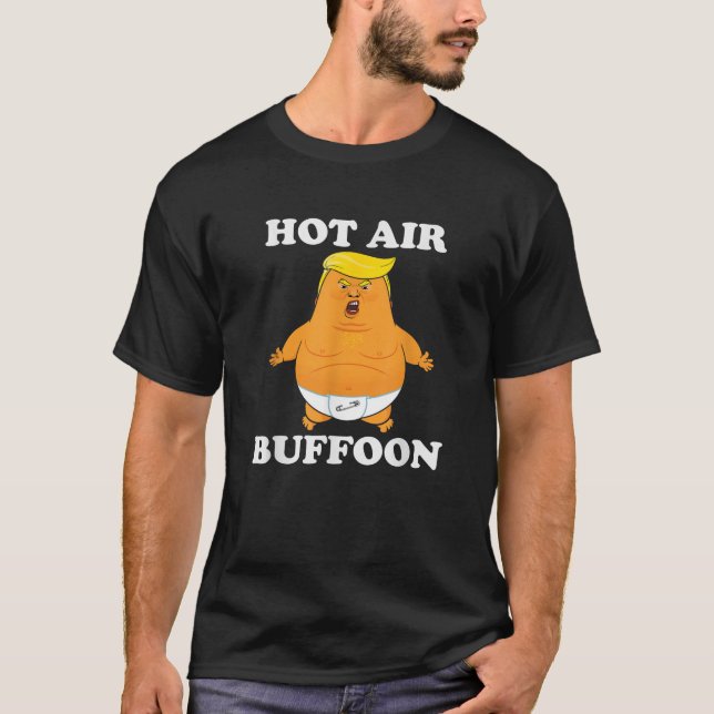 Funny Trump Balloon Hot Air Buffoon Baby Trump T S T-Shirt (Vorderseite)