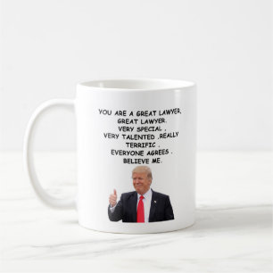 Funny trump bester Anwalt Kaffee Tasse 11 oz