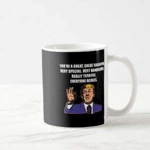Funny Trump Bester Opa je jeder stimmt zu Kaffeetasse