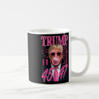 Funny Trump Blubble Gum 1776 Rosa Flag Kaffeetasse