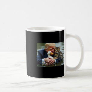 Funny Trump Cat and Enck Memes Weihnachts Hallowee Kaffeetasse