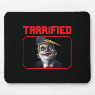 Funny Trump Clown Politischer Pun getarnt Mousepad