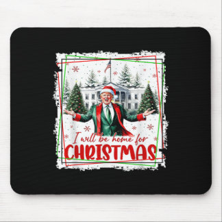 Funny Trump Daddys Zuhause Christmas Wieder 2024-2 Mousepad