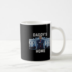 Funny Trump Daddys Zuhause White House 2024 1 Kaffeetasse