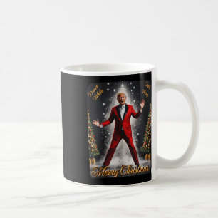 Funny Trump Dance Weihnachtsmann Weihnachten Weihn Kaffeetasse