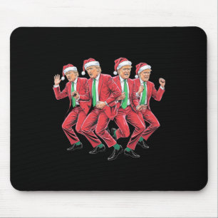 Funny Trump Dance Weihnachtsmann Weihnachten Weihn Mousepad