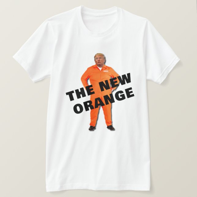 Funny Trump: Das neue Orange T-Shirt (Design vorne)