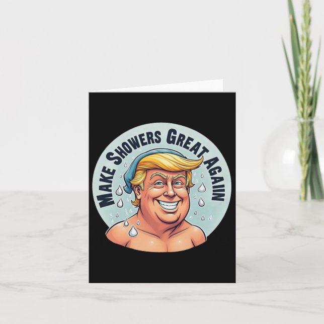 Funny Trump Duwer Grear wieder Karte (Vorderseite)