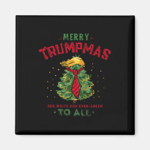 Funny Trump frohe Trumps Weihnachtsbaum Xmas Hol Magnet