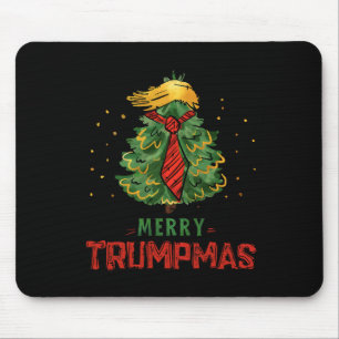 Funny Trump frohe Trumps Weihnachtsbaum Xmas Hol Mousepad
