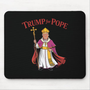 Funny Trump für Papst katholisch-vatikan Papacy Re Mousepad