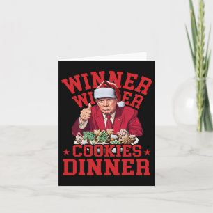 Funny Trump Gewinner Kochkünste Abendessen Merry C Karte
