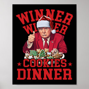 Funny Trump Gewinner Kochkünste Abendessen Merry C Poster